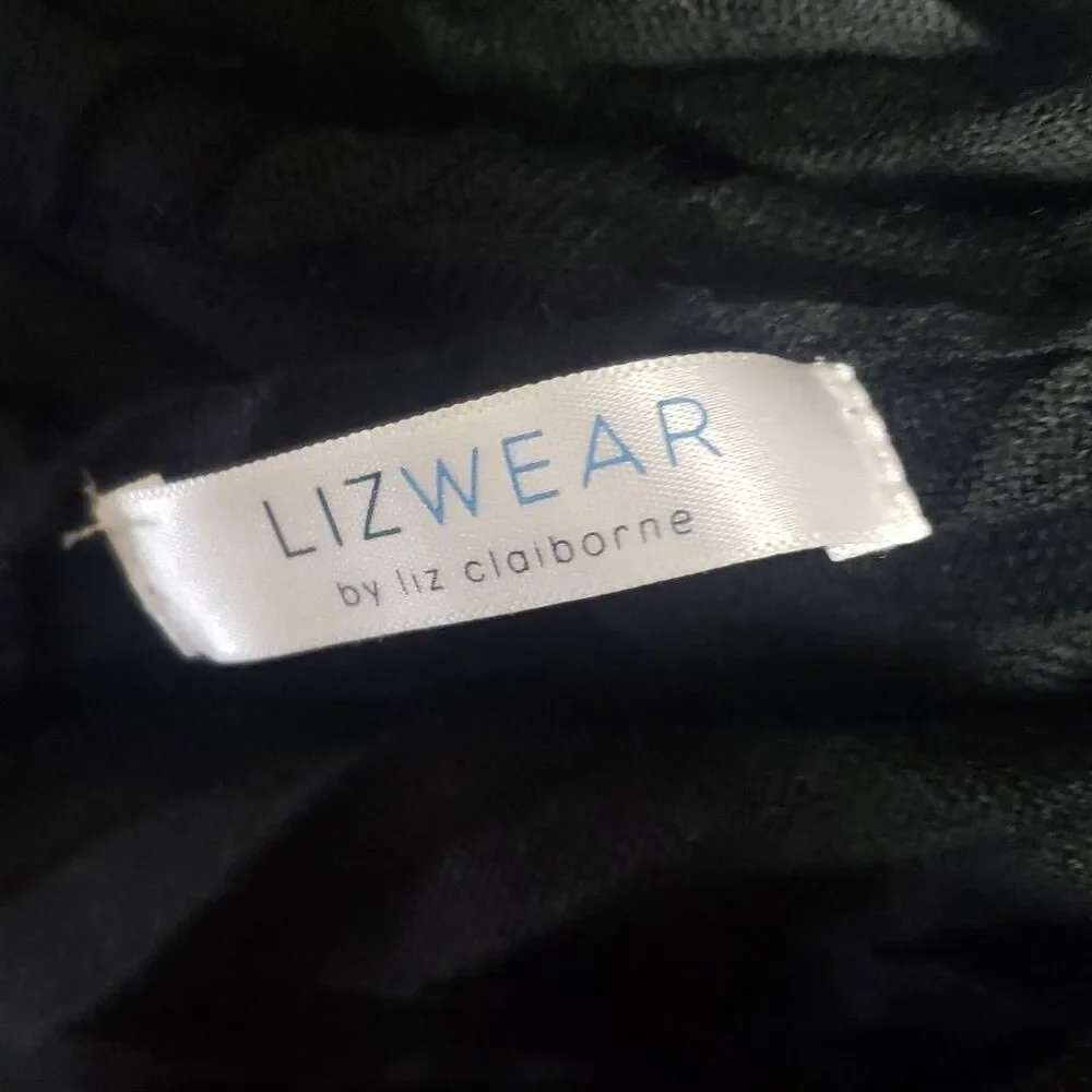 Liz Claiborne Black Scarf